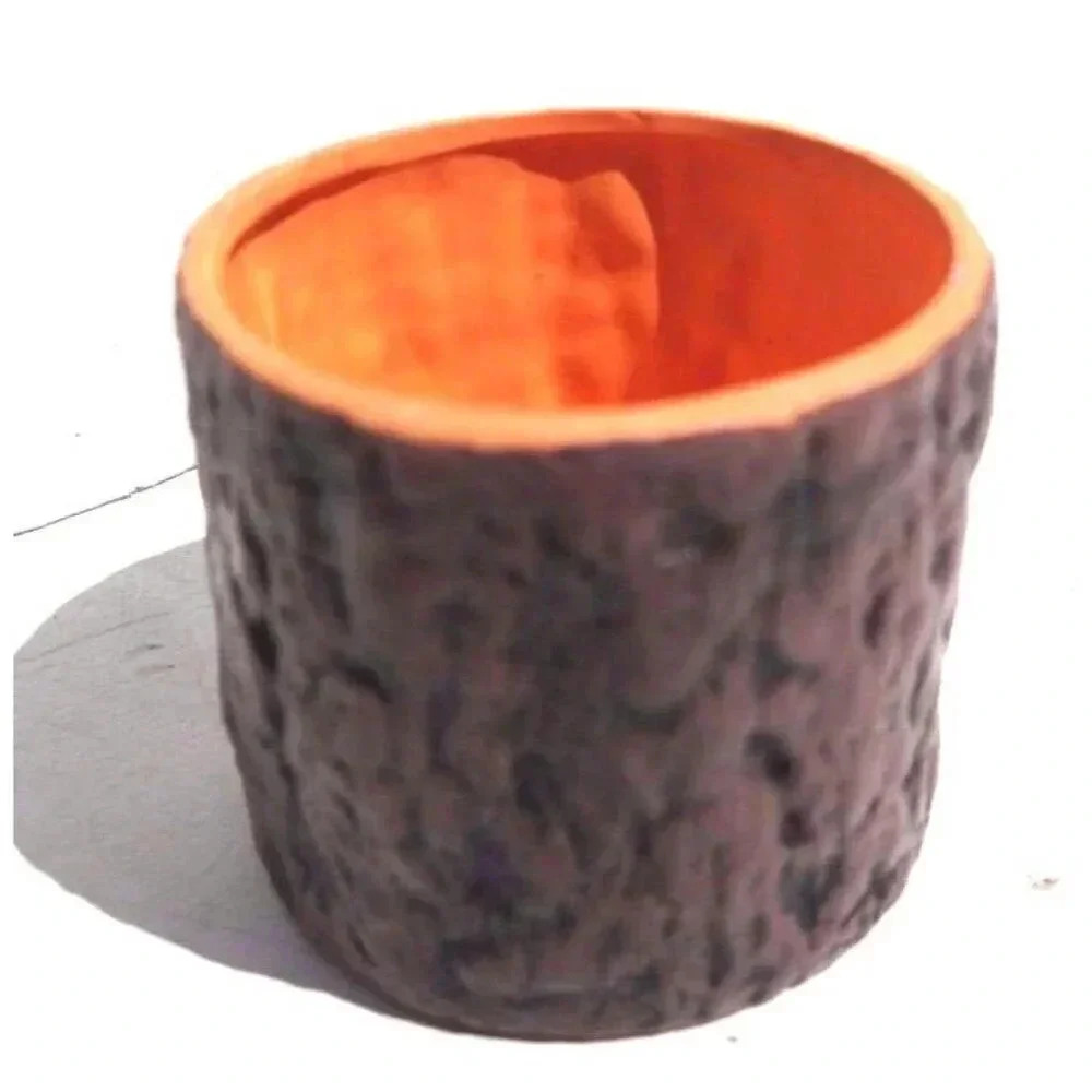New Pottery Catus Flower Plant Pot Planter Garden Patio Decor Tree Trunk
